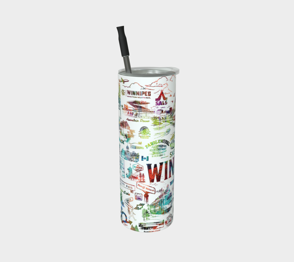 Sketchy Winnipeg Tumbler