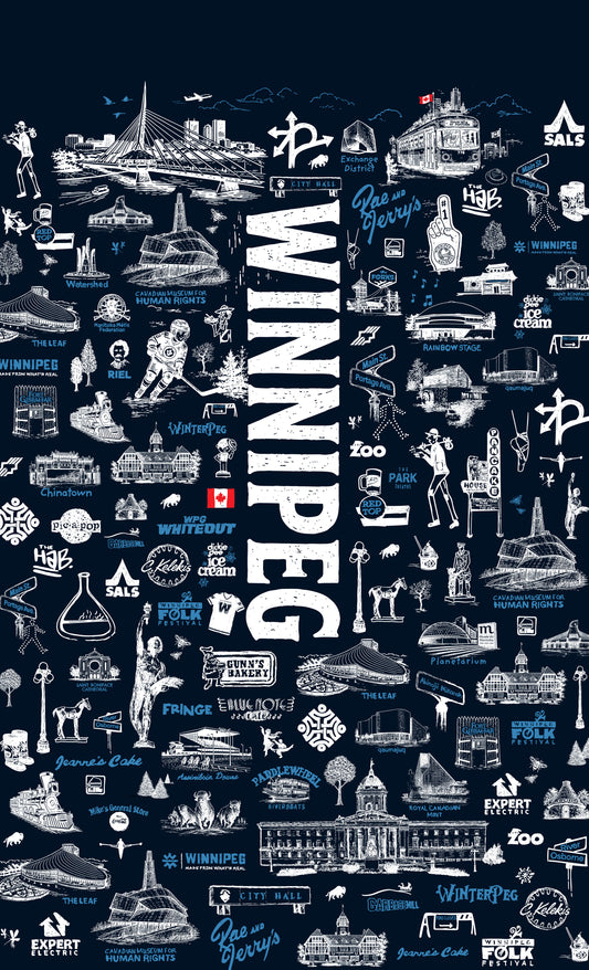 SKETCHY Winnipeg Performance Leggings